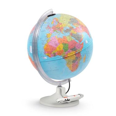 Imagem de Globo Terrestre Interativo Eletrônico C/ Caneta 30Cm