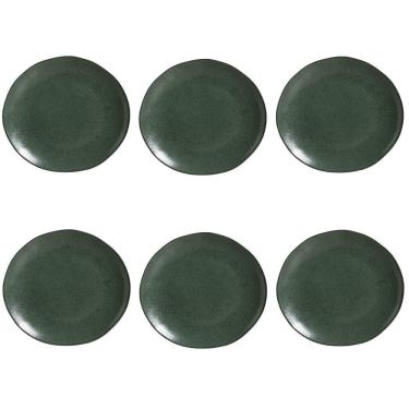 Imagem de Conjunto De Pratos Rasos 06 Peças Orgânico Arauco Porto Brasil