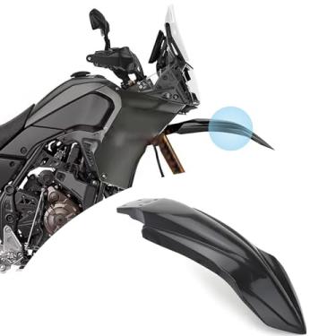 Imagem de SadaEric Nova Capa De Para-Lama Dianteiro Alto E Baixo Para Motocicleta Yamaha Tenere700 T7/Tenere 700 Rally/Tenere World Raid/Tenere Rally Motocross Acessórios (Alto - Preto)
