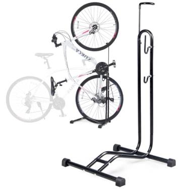 Imagem de BALINGE Suporte De Chão Para Bicicleta - Estacionamento Ambientes Internos E Externos, Bicicletas Estrada Montanha, 1 Pacote
