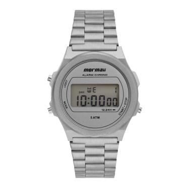 Imagem de Relógio Mormaii Feminino Vintage Prata - Mo13034a-7k