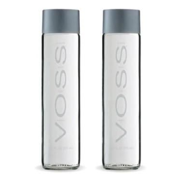 Imagem de Água Voss Sem Gás Noruega Garrafa Vidro 800ml (2 Unidades)