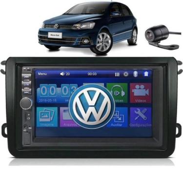 Imagem de Central Multimidia Gol G8 2018 Mp5 Espelhamento Moldura Câmera De Ré -