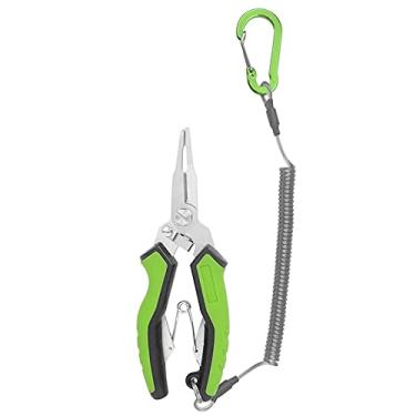 Imagem de CIADAZ Alicate de pesca Linha De Aço Inoxidável Cortador Curvo Nariz Remover Gancho Equipamento De Pesca Equipamento De Pesca