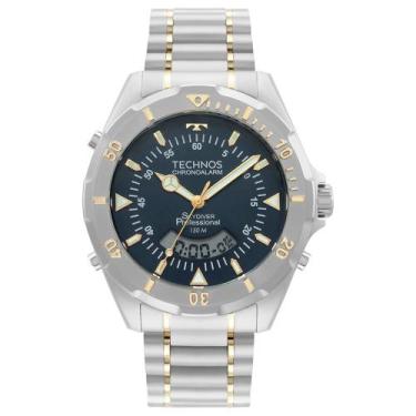 Imagem de Relógio Technos Masculino Skydiver Bicolor - WT2050AXN/1A