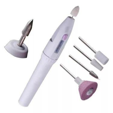 Imagem de Lixa Unha Elétrica Manicure Pedicure Profissional À PILHA - MKB