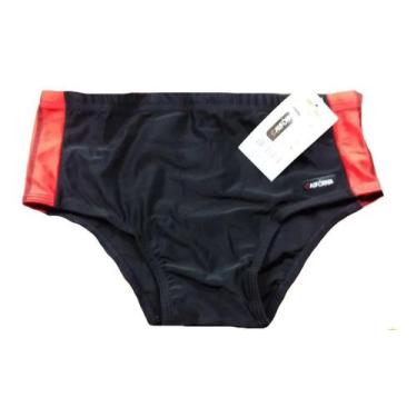 Imagem de Sunga Sungão - Preto/Vermelho M - Califórnia, Preto, Vermelho, M