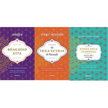 Imagem de KIT 3 LIVROS Bhagavad Gita + Os Yoga Sutras de Patanjali + Haha Yoga P