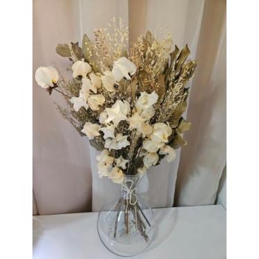 Imagem de Arranjo de flores secas decoracao- elegancia premium 45 cm - ARRANJOS 
