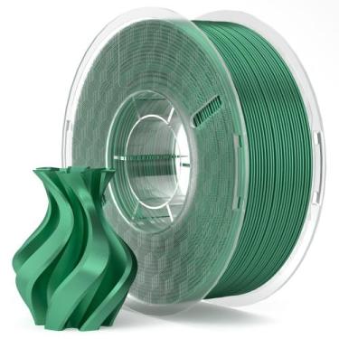 Imagem de Filamento para impressora 3D ELEGOO Silk PLA 1,75 mm Holly Green 1 kg