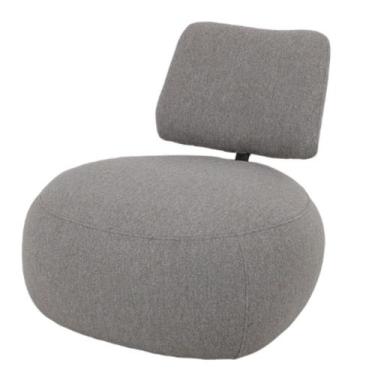 Imagem de Poltrona Lounge - Tecido Cinza - rivatti