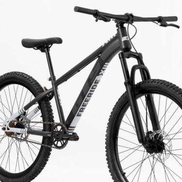 Imagem de Bicicleta Aro 26 Gts X-3 Freeride Freio A Disco Branco