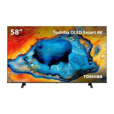 Imagem de Smart TV Dled 58" 4K Toshiba TB031M Vidaa 3 HDMI 2 USB Wi-Fi - MULTILA