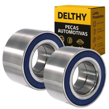 Imagem de Par ROLAMENTO RODA Dianteiro s/ abs Bora Golf A3 TT 40X74X40 - DELTHY