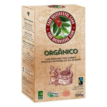 Imagem de Café Orgânico Costas 5588 Moído Torra Média Gourmet 500g