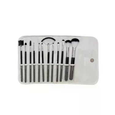 Imagem de Kit de Pincéis P/Maquiagem C/12 Unidades Kp1-5H Macrilan-Unissex