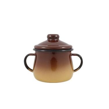 Imagem de Acucareiro em Agata - Marrom e bege - 350 ML - Utensilios do Chef