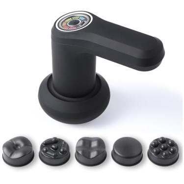 Imagem de BRELAORY Massageador De Celulite Portátil, Máquina De Escultura Corporal, Massageador De Drenagem Linfática, Portátil E Sem Fio, Massageador De Gordura Estomacal, Massagem Barriga, Coxas, Bumbum, Pe