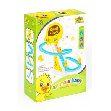 Imagem de Brinquedo Patinho Pista Musical Escorregador Pato Pinguim Infantil Pista Com Som Criança Carrinho Patinhos Bichinhos (PATINHO)