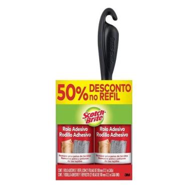 Imagem de Rolo Adesivo SCOTCH-BRITE com Refil EXTRA - 3M