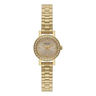Imagem de Relógio Orient Feminino Ref: Fgss0214 C1kx Bracelete Mini Dourado