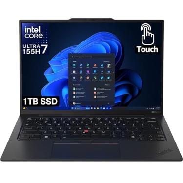 Imagem de Lenovo ThinkPad X1 Carbon Gen 12 Touchscreen 35.6 cm Copilot+ Ultrabook para PC - Intel Core Ultra 7 155H - 32 GB - SSD de 1 TB - Teclado inglês - Tinta preta - Chip Intel - 1920 x 1200 - Windows 11