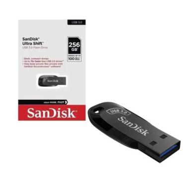 Imagem de Pendrive 256gb Usb 3.0 Z410 Ultra Shift 100mb/s Preto - Sandisk