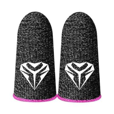 Imagem de Luvas De Dedo Respiráveis antiderrapantes Luminosas Para PUBG Gaming M