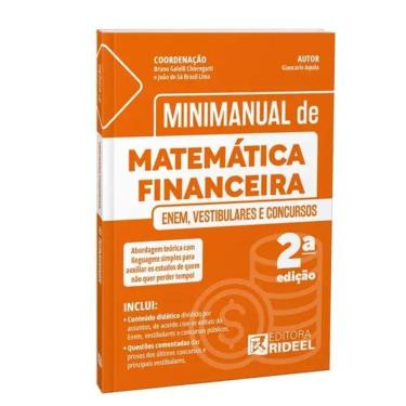 Imagem de Minimanual De Matemática Financeira: Enem, Vestibulares E Concursos