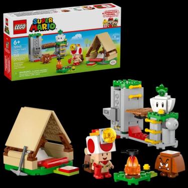 Imagem de Blocos De Montar -  Acampamento do Capitao Toad LEGO DO BRASIL