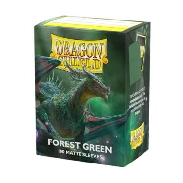 Imagem de Sleeve Dragon Shield Matte Forest Green Magic Pokemon TCG