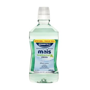 Imagem de ANTISSEPTICO BUCAL POWERDENT MAIS ICE HORTELÃ L500ML P350ML ZERO ALCOOL
