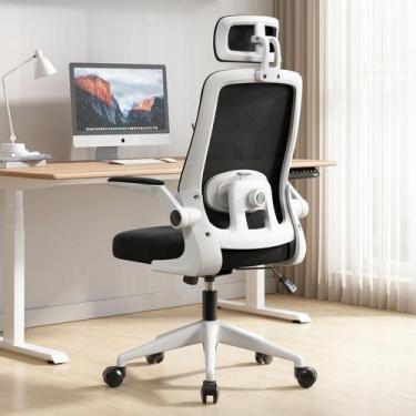 Imagem de Cadeira De Escritório Milão Blidshop Ergonômica Giratória Home Office 