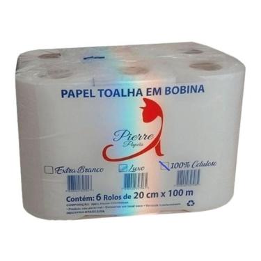 Imagem de Papel Toalha Em Bobina Com 6 Rolos - Pierre