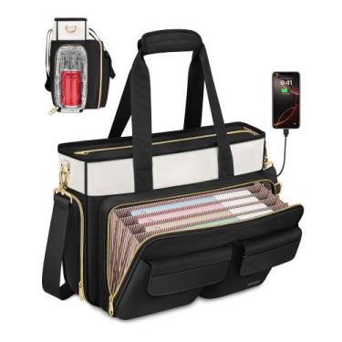 Imagem de Bolsa para professores Ytonet Teacher Tote de 15,6 polegadas com bolso