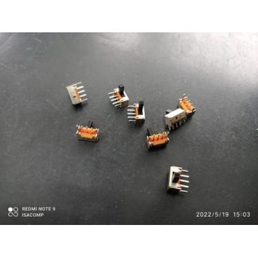 Imagem de 40x Chave Hh 3 Pinos 90 8x4x4mm
