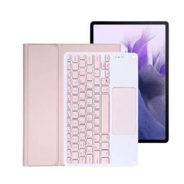 Imagem de Capa Com Teclado Para Galaxy Tablet S8 Plus/ S7 Plus/ S7 Fe - Tech Kii