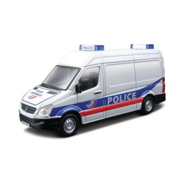 Imagem de Miniatura Carro Mercedes Sprinter 1/50 Emergency Branco Bburago 32006