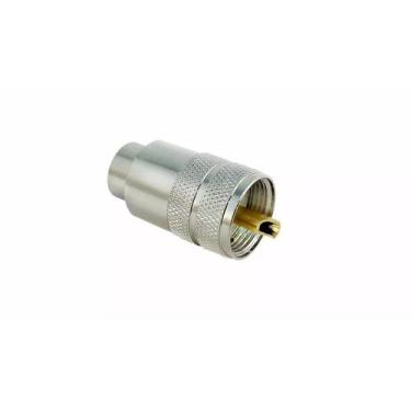 Imagem de 8 Conector Uhf Macho Cabo Rg213 Redutor Rg58 Px Vhf Uhf Dual - USIVALE
