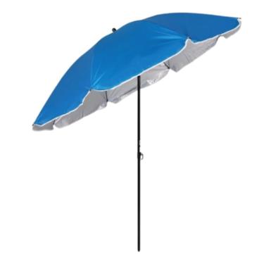 Imagem de Guarda Sol Articulado Classic Verão Fps 60 Grande 1,93m Liso (Azul)