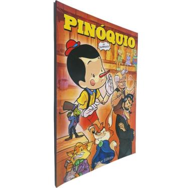 Imagem de Pinóquio Em Quadrinhos Adaptação do Clássico da Literatura de Carlo Collodi