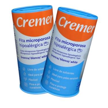 Imagem de Fita microporosa branca 10cmX10m curativo hipoalergico-2 Unidades