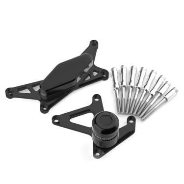 Imagem de Modeer Sliders de quadro de motocicleta compatíveis com GSX8R GSX 8R 2024 2025 CNC anticolisão protetor de queda almofadas de colisão gsx-8r gsx8r acessórios (preto)