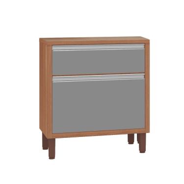 Imagem de Balcão Pequeno Cozinha Maitê New 100% MDF Tuboarte 2 Gavetas