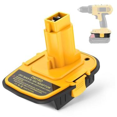 Imagem de Conversor de adaptador de bateria DM18D para ferramentas Dewalt 18V - 