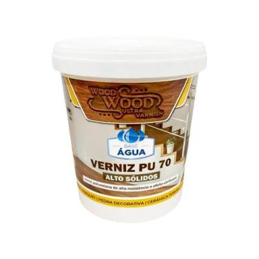 Imagem de Verniz para Madeira á Base Água PU 70 900ML - Wood Wood
