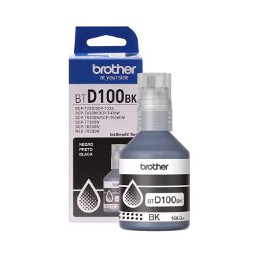 Imagem de Tinta Brother Bt-d100 Bt D100 Preto Original Dcp-t230 Dcp-t430w Dcp-t530dw Dcp-t730dw 108ml