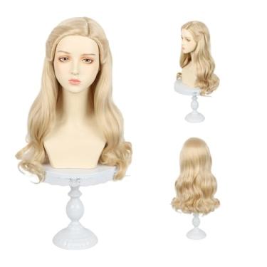 Imagem de YYUISD Peruca Loira Longa E Ondulada Para Mulheres Meninas, Fantasia De Cosplay Halloween