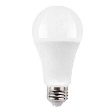 Imagem de Lâmpadas LED para ambientes externos/internos do crepúsculo ao amanhecer, sensor de luz embutido liga/desliga automático, branco macio 3000K, pacote com 1