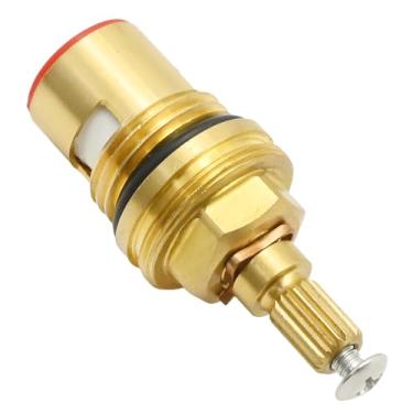 Imagem de UOIENRT Cartucho de cerâmica 45882000 Hot Right Stop, substituição para modelos de cozinha e lavatório e válvulas de montagem na parede de 1/2 polegada, substitui 45882000